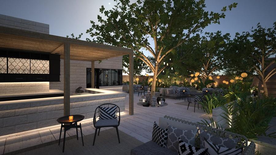فندق الجداف روتانا سويت دبي المظهر الخارجي الصورة The Garden
